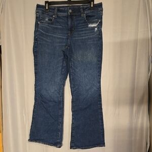 Women's American Eagle Kick Boot Jeans Size 10 X-Short NWOT